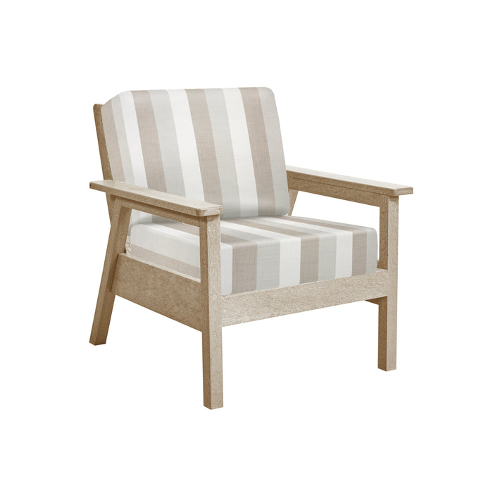 CR Plastics Tofino Arm Chair with cushion