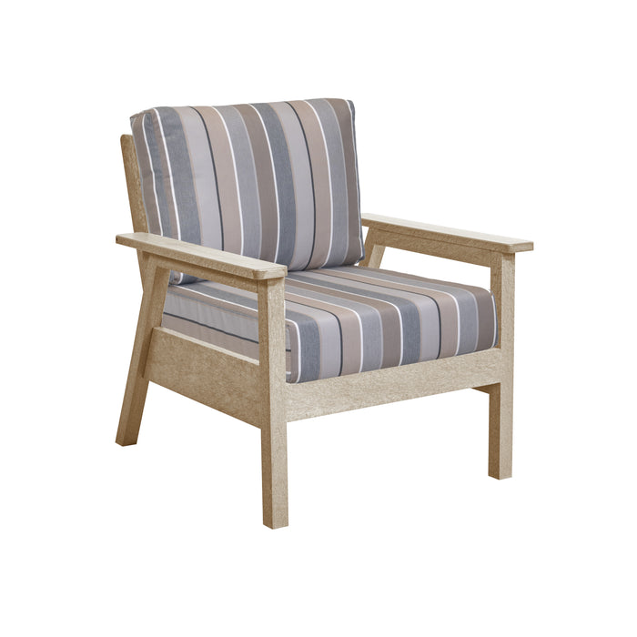 CR Plastics Tofino Arm Chair with cushion
