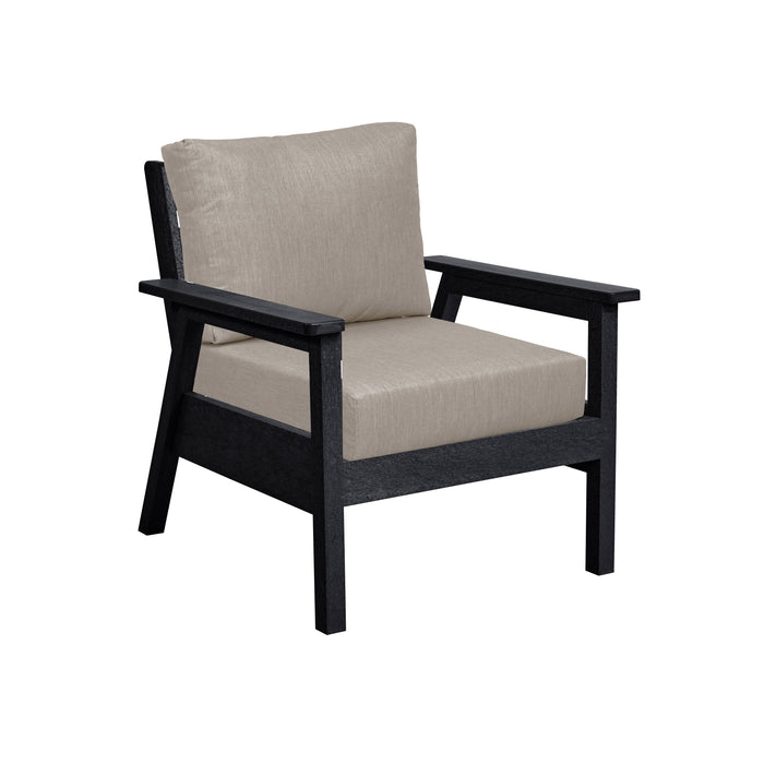 CR Plastics Tofino Arm Chair with cushion