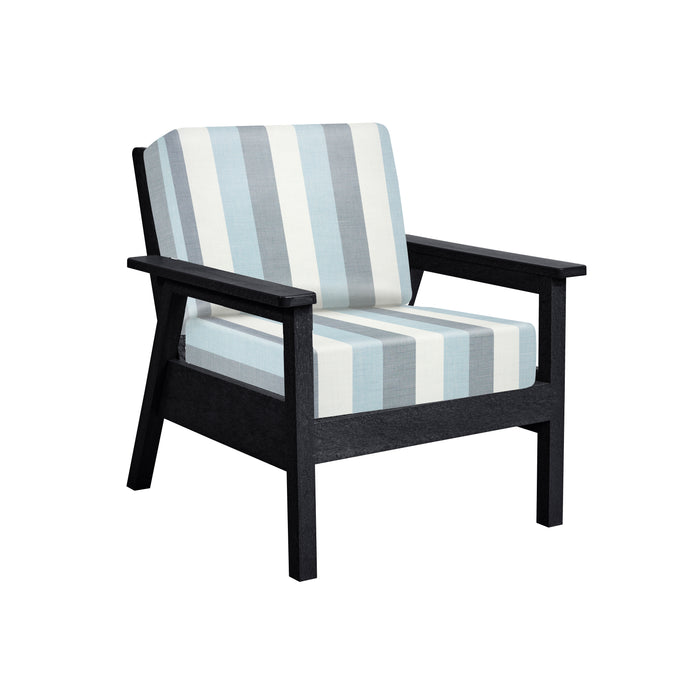 CR Plastics Tofino Arm Chair with cushion