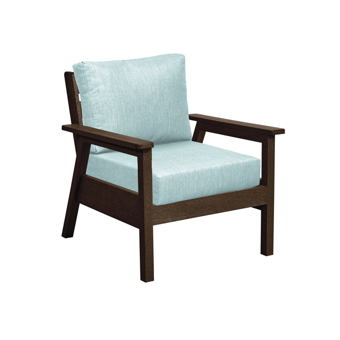 CR Plastics Tofino Arm Chair with cushion