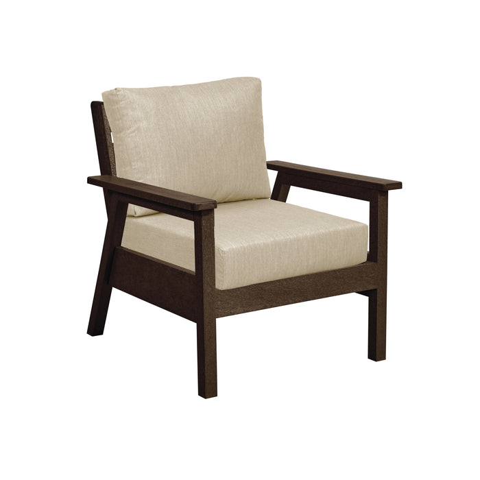 CR Plastics Tofino Arm Chair with cushion