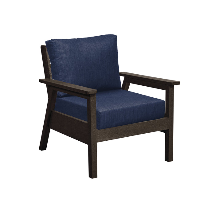 CR Plastics Tofino Arm Chair with cushion