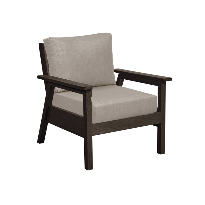 CR Plastics Tofino Arm Chair with cushion