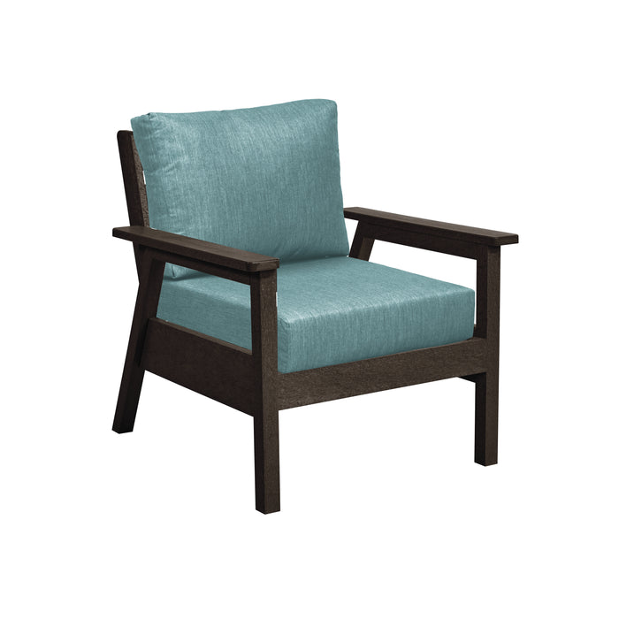 CR Plastics Tofino Arm Chair with cushion