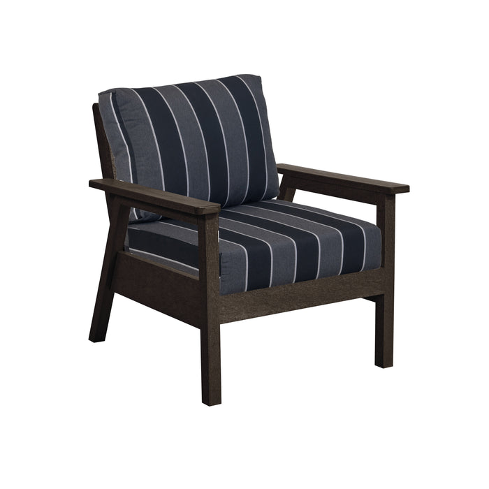 CR Plastics Tofino Arm Chair with cushion