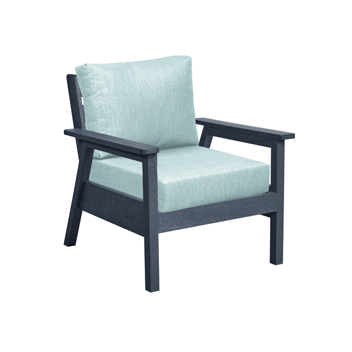 CR Plastics Tofino Arm Chair with cushion