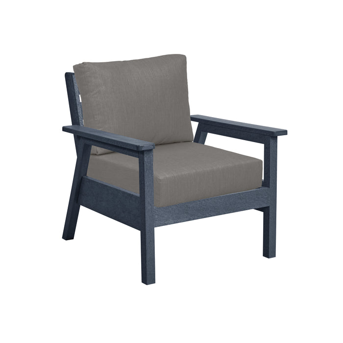 CR Plastics Tofino Arm Chair with cushion