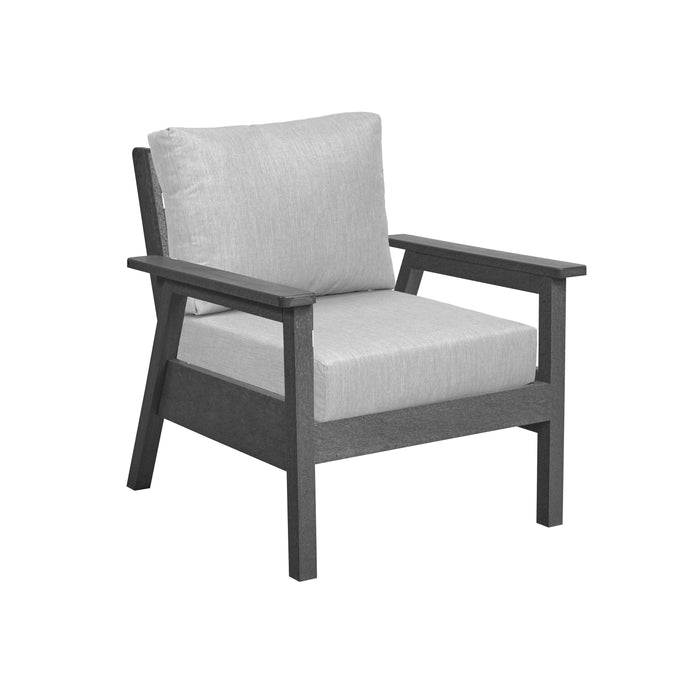 CR Plastics Tofino Arm Chair with cushion