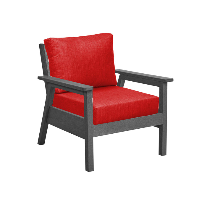 CR Plastics Tofino Arm Chair with cushion