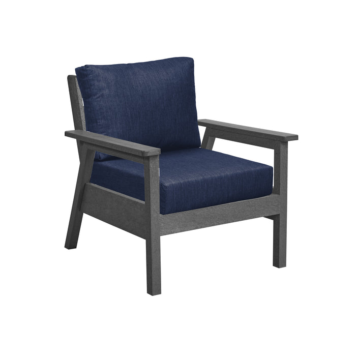 CR Plastics Tofino Arm Chair with cushion
