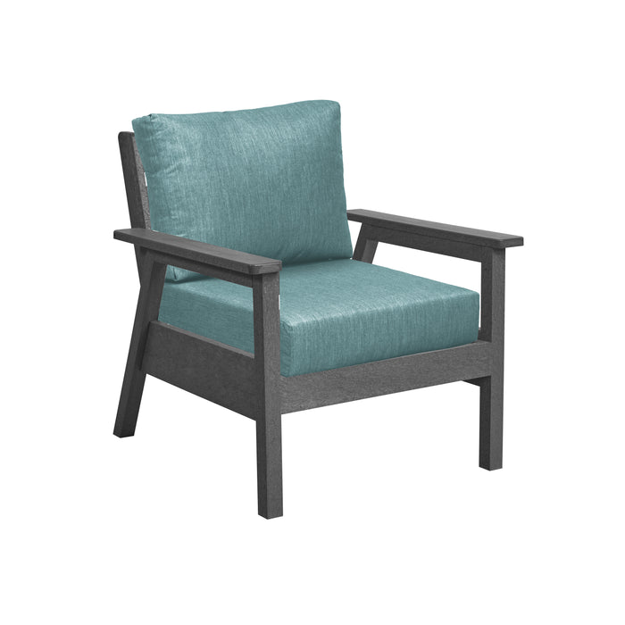 CR Plastics Tofino Arm Chair with cushion