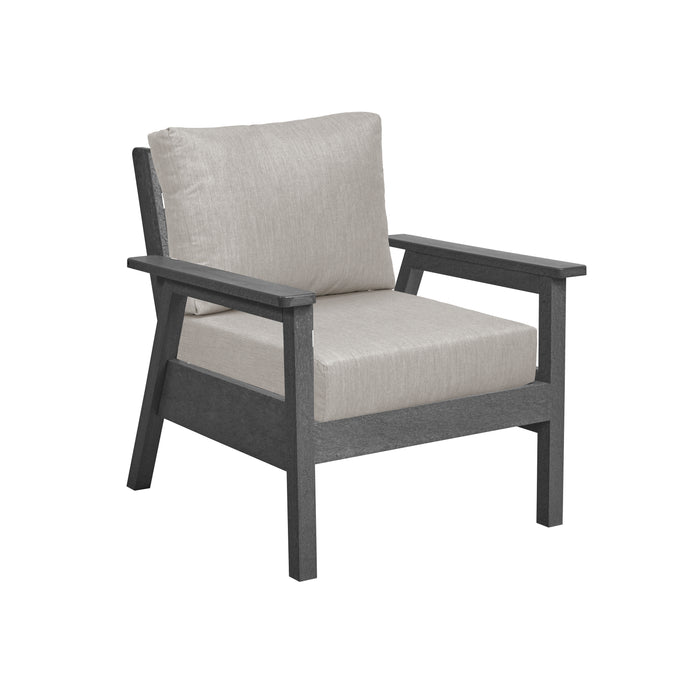 CR Plastics Tofino Arm Chair with cushion
