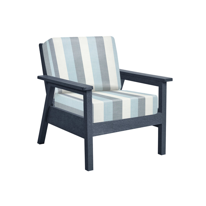 CR Plastics Tofino Arm Chair with cushion