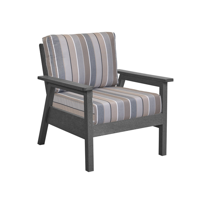 CR Plastics Tofino Arm Chair with cushion