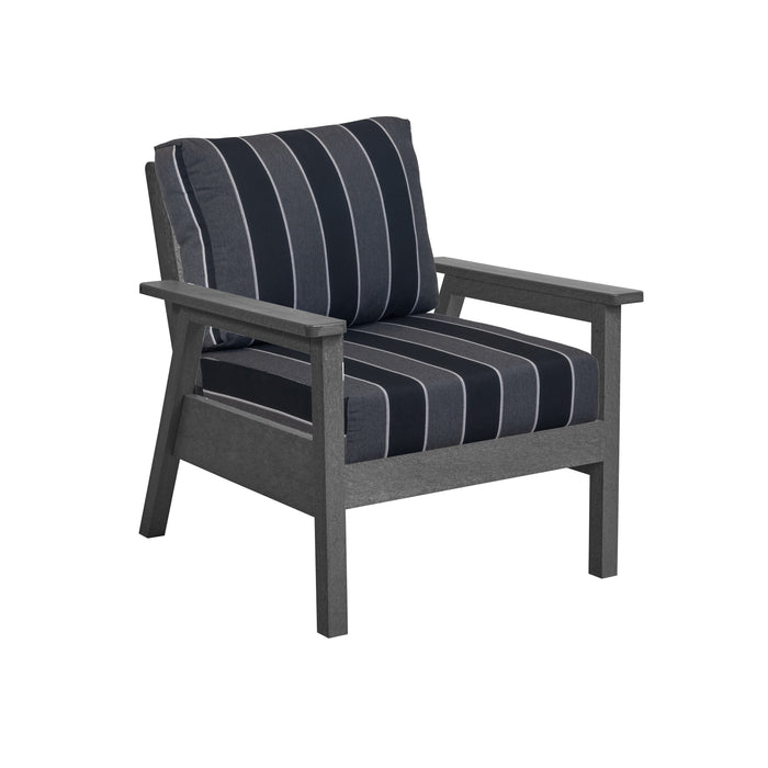 CR Plastics Tofino Arm Chair with cushion