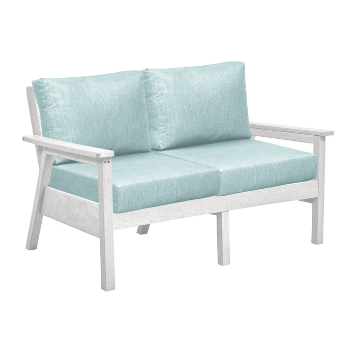 CR Plastics Tofino Loveseat with cushions