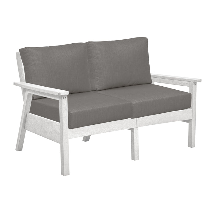 CR Plastics Tofino Loveseat with cushions