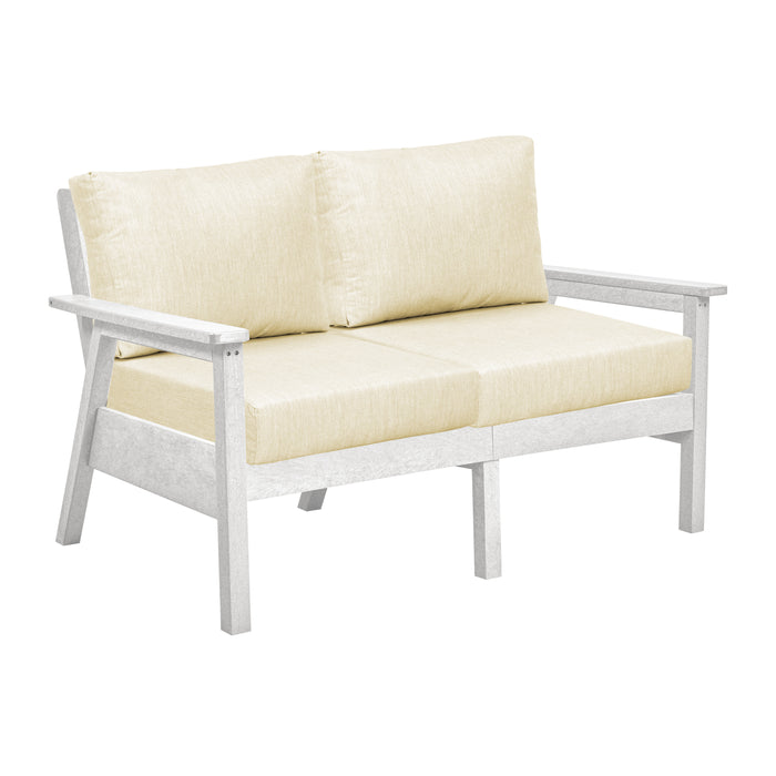 CR Plastics Tofino Loveseat with cushions