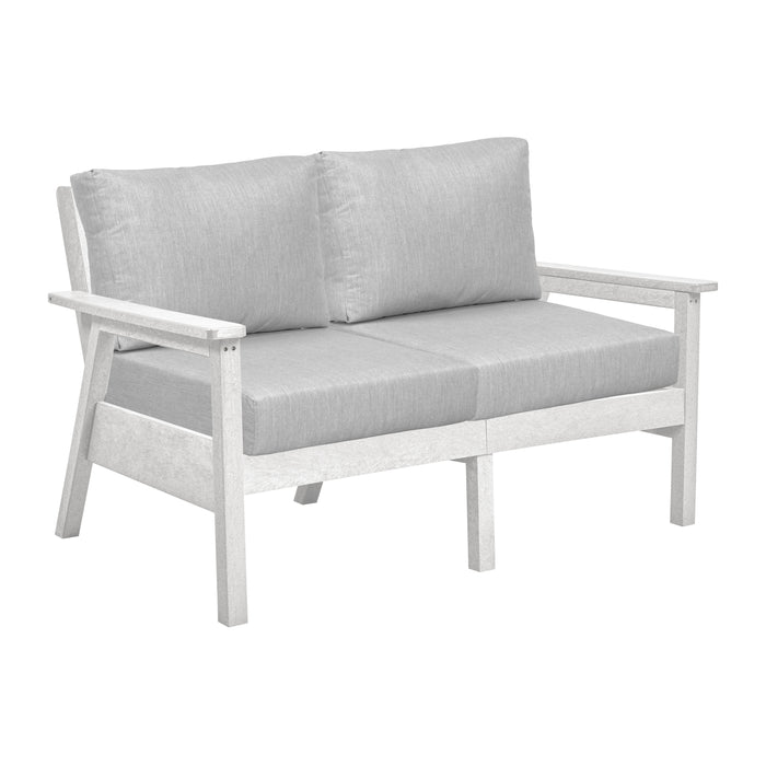 CR Plastics Tofino Loveseat with cushions