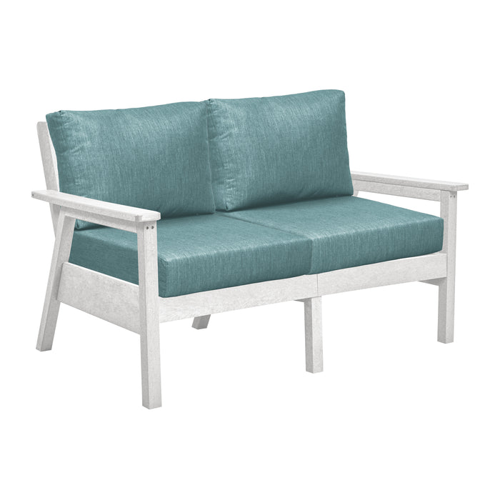 CR Plastics Tofino Loveseat with cushions