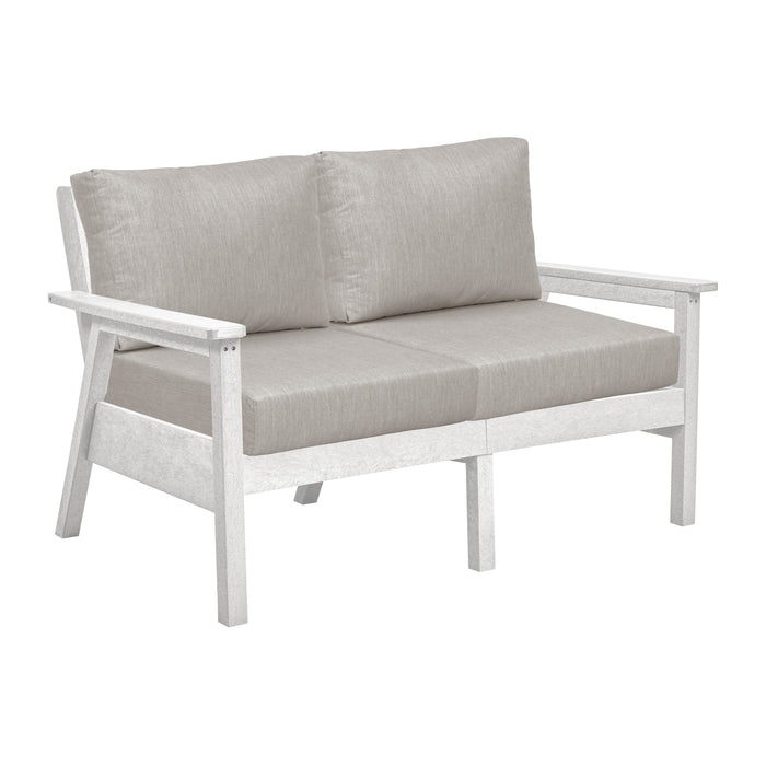 CR Plastics Tofino Loveseat with cushions