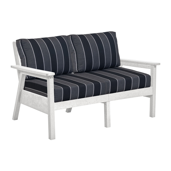 CR Plastics Tofino Loveseat with cushions