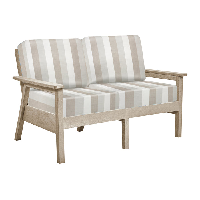 CR Plastics Tofino Loveseat with cushions