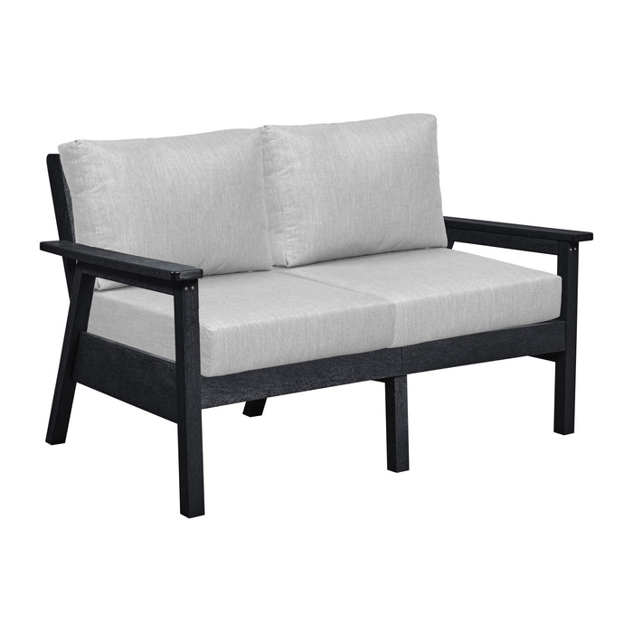 CR Plastics Tofino Loveseat with cushions