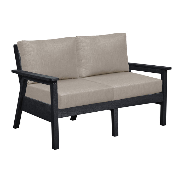 CR Plastics Tofino Loveseat with cushions