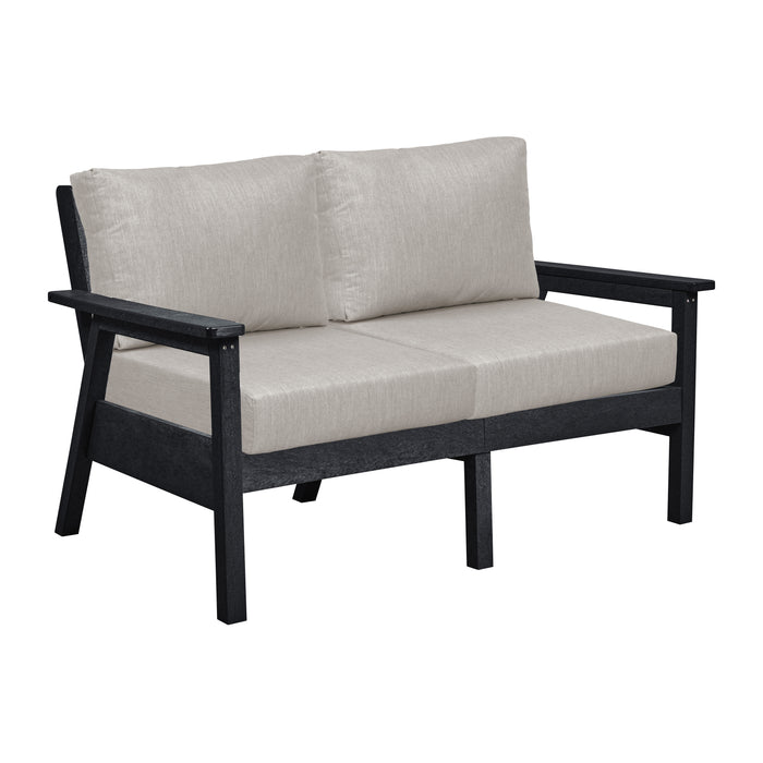 CR Plastics Tofino Loveseat with cushions