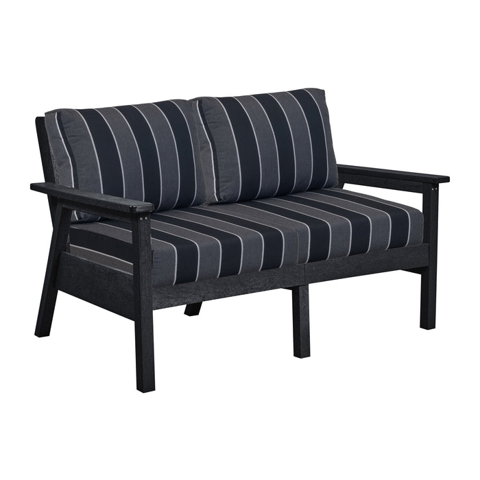 CR Plastics Tofino Loveseat with cushions