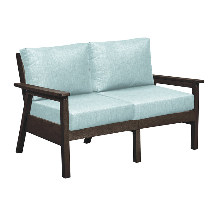 CR Plastics Tofino Loveseat with cushions