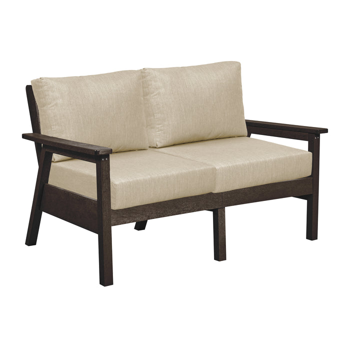 CR Plastics Tofino Loveseat with cushions