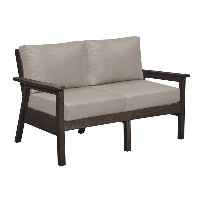 CR Plastics Tofino Loveseat with cushions