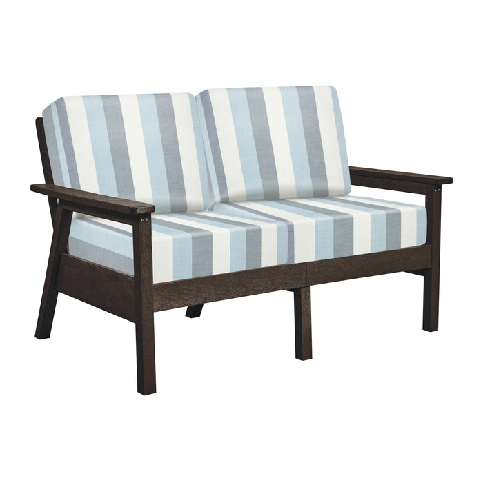 CR Plastics Tofino Loveseat with cushions