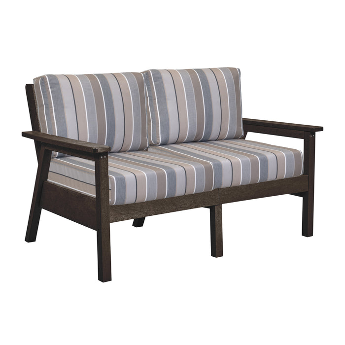 CR Plastics Tofino Loveseat with cushions