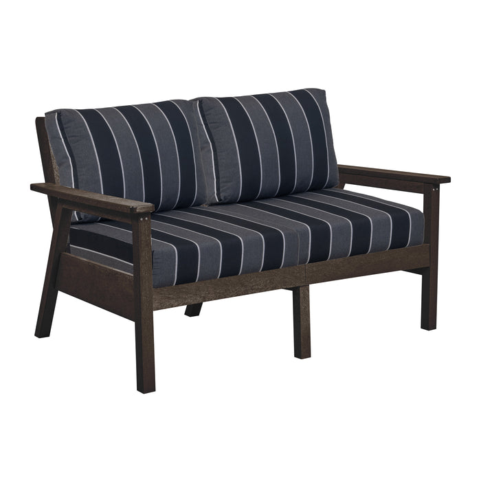 CR Plastics Tofino Loveseat with cushions