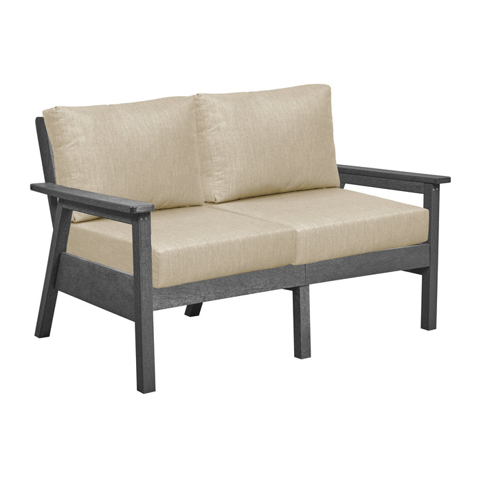 CR Plastics Tofino Loveseat with cushions