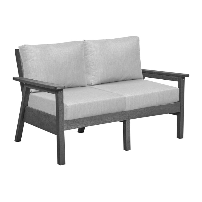 CR Plastics Tofino Loveseat with cushions