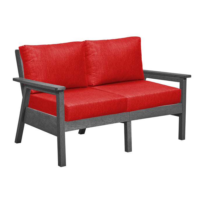 CR Plastics Tofino Loveseat with cushions