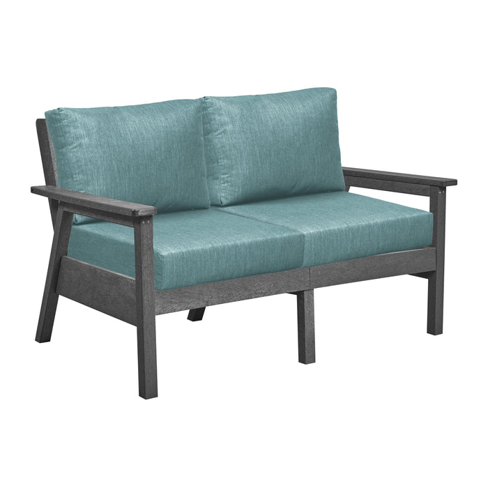 CR Plastics Tofino Loveseat with cushions