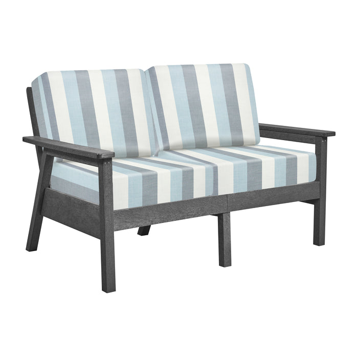 CR Plastics Tofino Loveseat with cushions