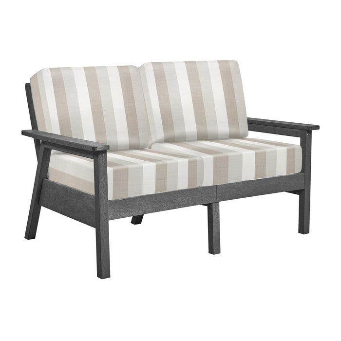 CR Plastics Tofino Loveseat with cushions
