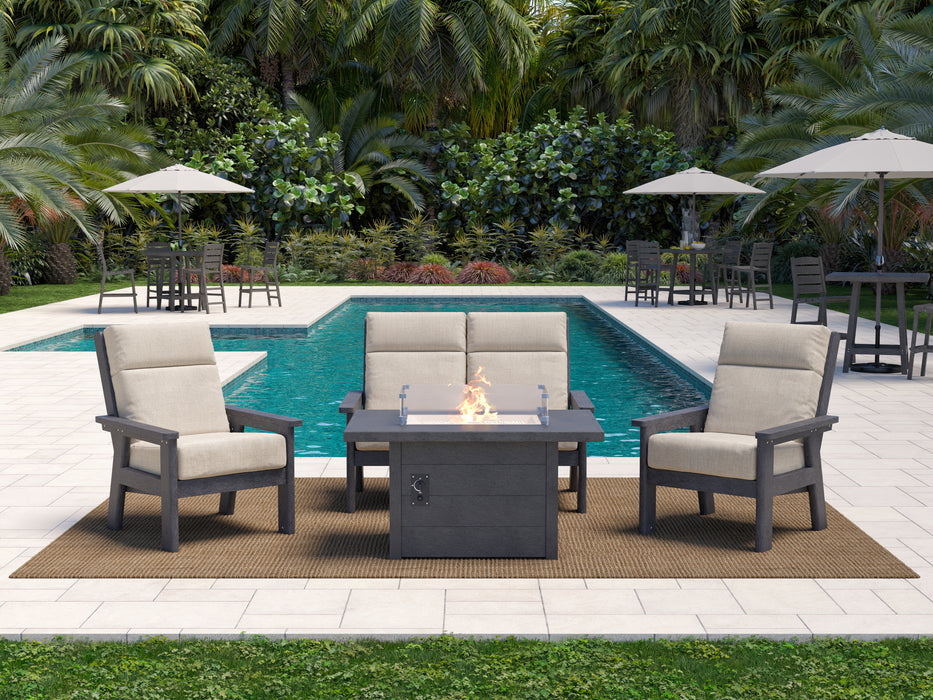 CR Plastics Charleston High Back Armchair