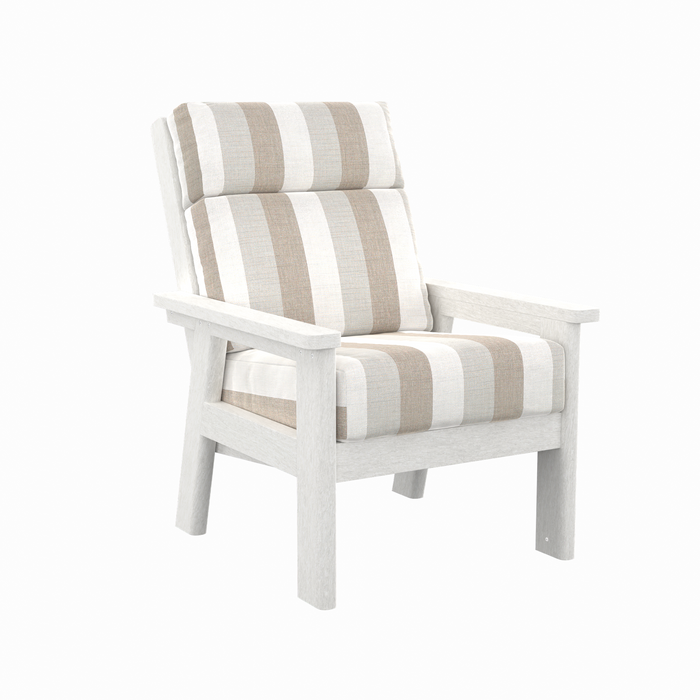 CR Plastics Charleston High Back Armchair