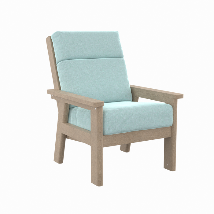 CR Plastics Charleston High Back Armchair