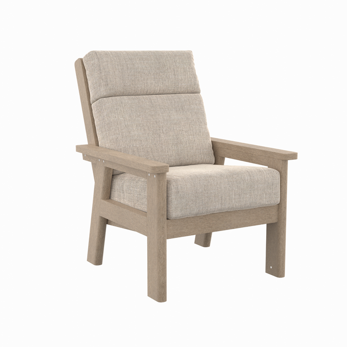 CR Plastics Charleston High Back Armchair