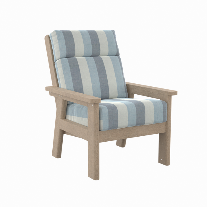 CR Plastics Charleston High Back Armchair