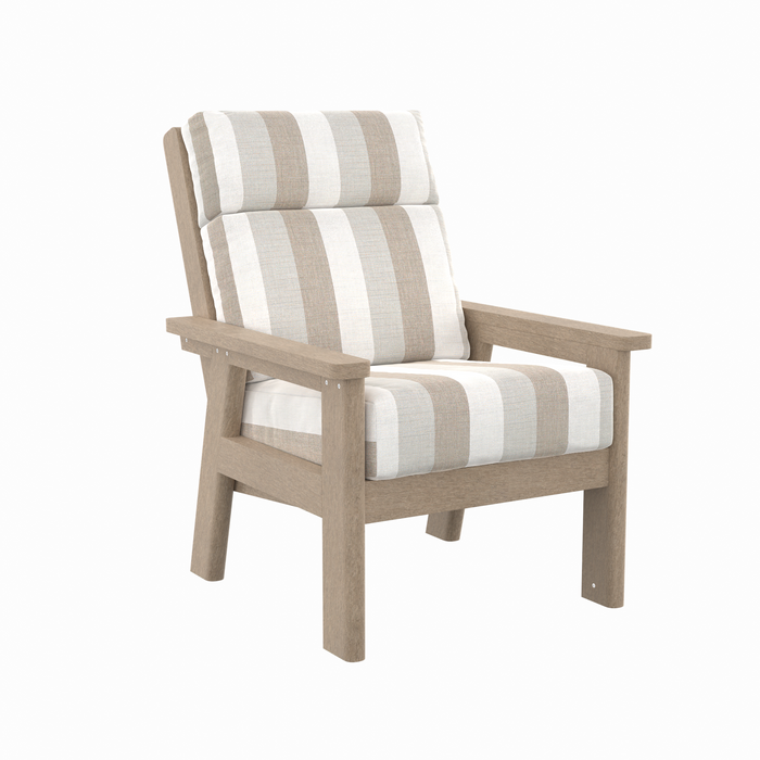 CR Plastics Charleston High Back Armchair